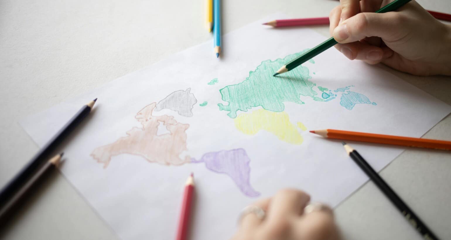 Watercolour & Colour Pencil