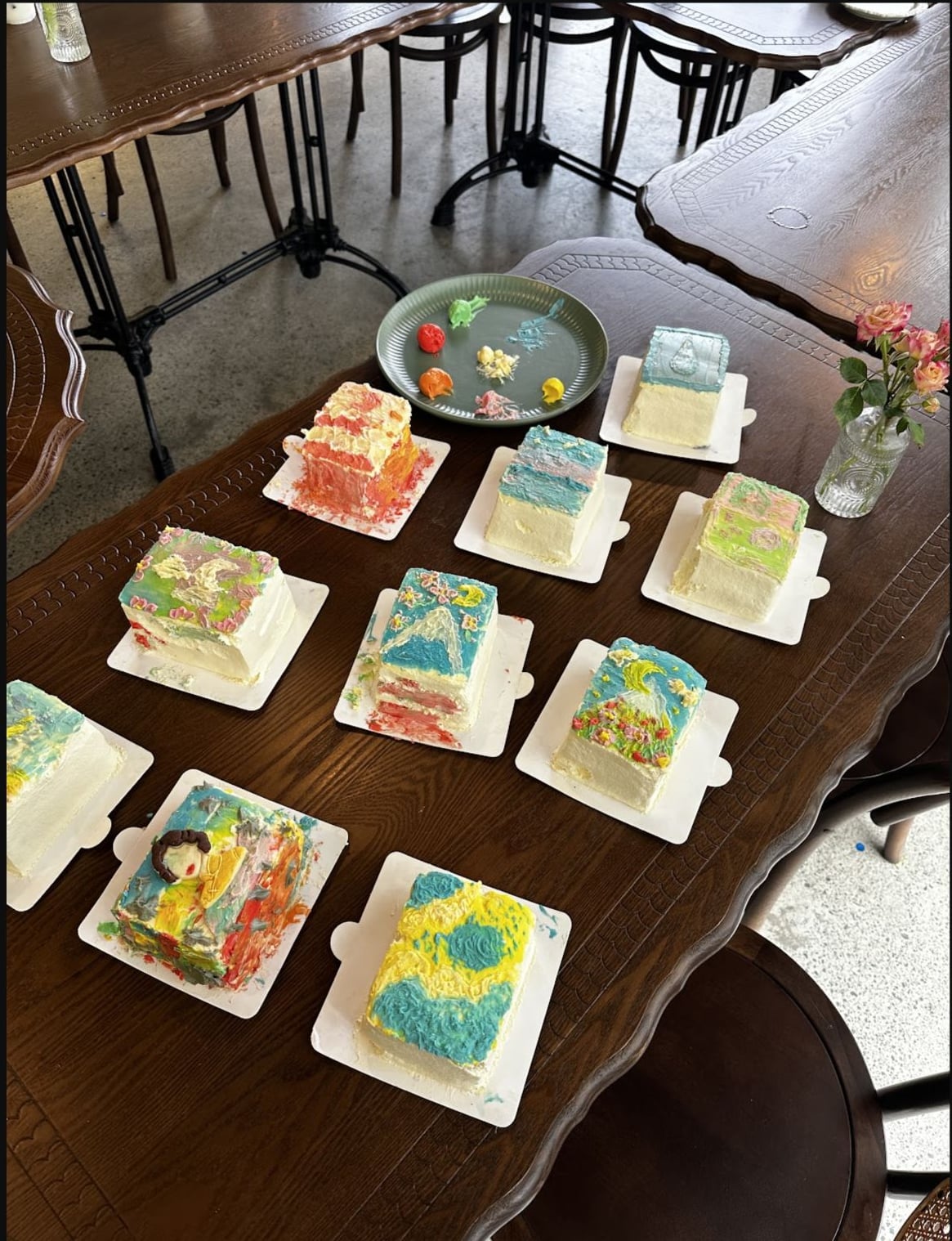 Adult Art Event Mini Artworks at an Art Space Studio event