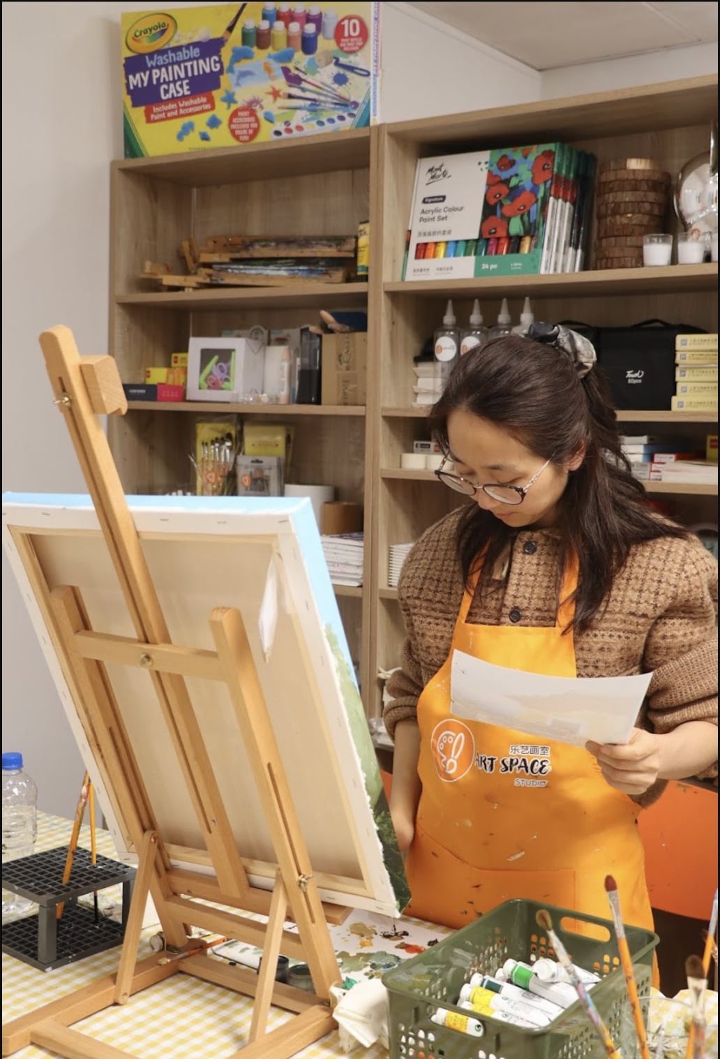 Adults & Family Studio Painting at Art Space Studio