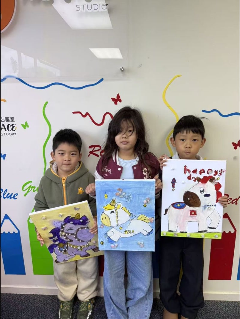 Holiday Art Group Showcase from the Holiday Program at Art Space Studio Auckland
